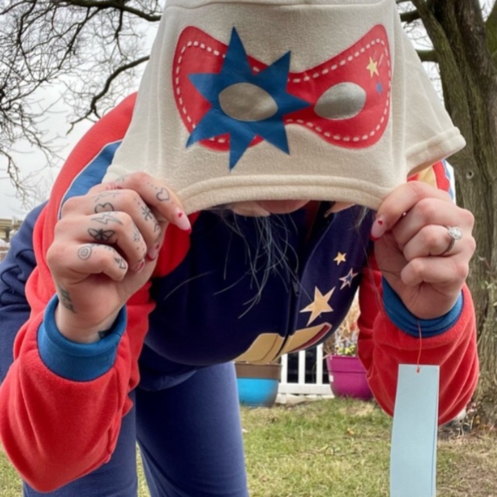 BRAND NEW Cat & Jack Super 🦹🦸🏻‍♀️🦸‍♂️🦹🏽‍♀️ Heros Sleepwear Onesie”